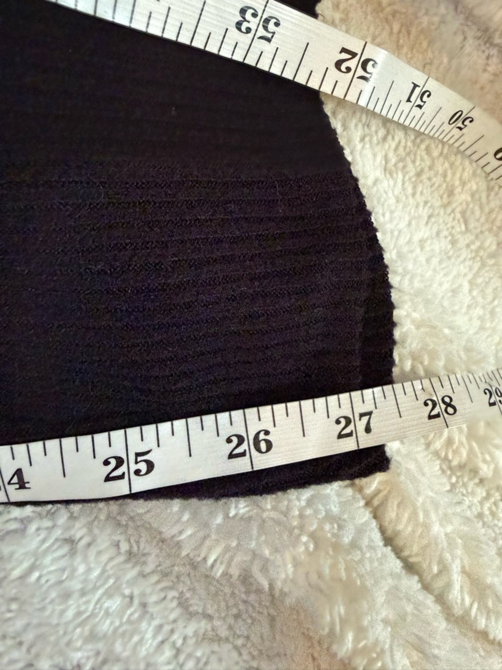 Express Black Ribbed Knit Drawstring Pants - Picture 4 of 6